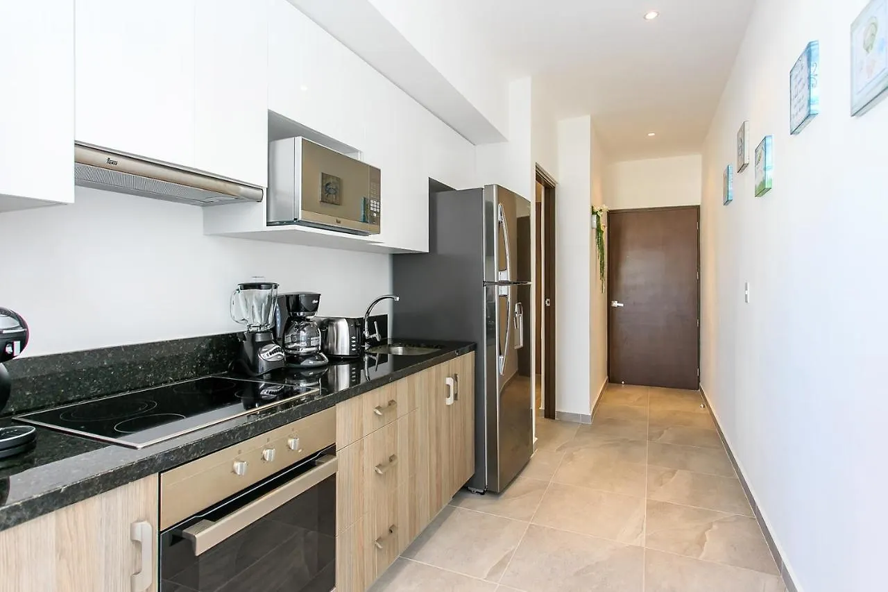 Lejlighed Stunning Marea With Stellar Oceanview Rooftop Pool! Playa del Carmen